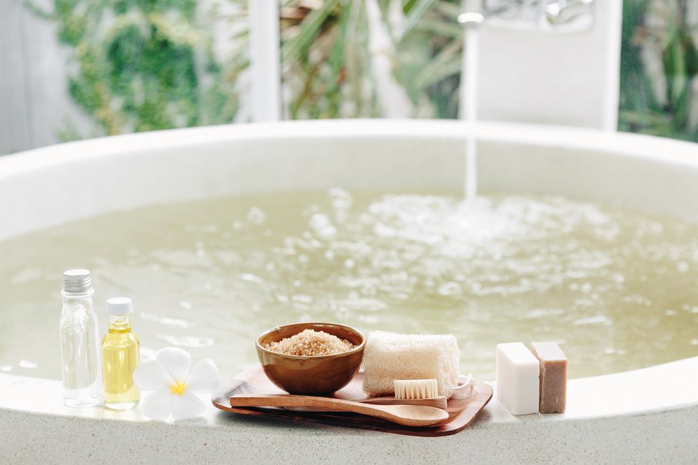 relaxing bath tips shutterstock
